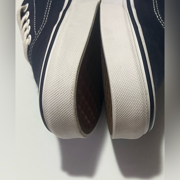 Vans Men's Navy Sneakers, Size 9.5 - Picture 5 of 8